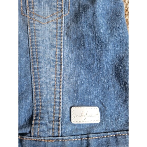 Girls 12 months 7 for all Mankind denim vest - Picture 2 of 4